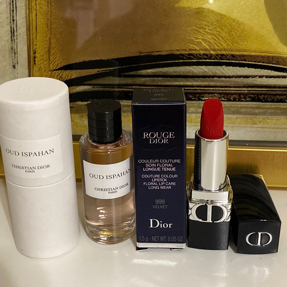 Dior OUD ISPAHAN & Lipstick 999